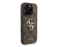 Guess 4G Strap 4G Classic Logo do iPhone 16 Pro Max brązowy - 1365503 - zdjęcie 3